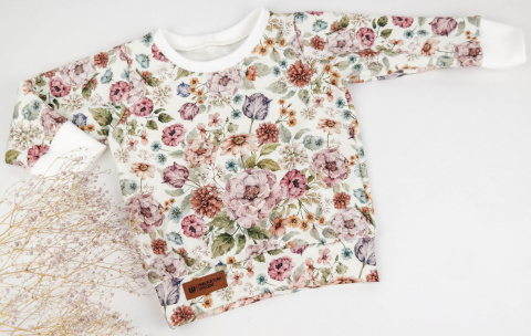 Bluza dziewczęca Purple garden Bluza dziewczęca Purple garden