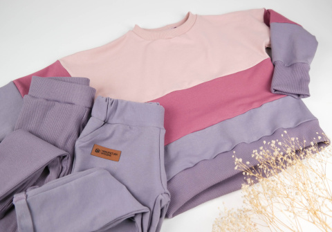 Bluza trójkolorowa dla dziewczynki Bluza trójkolorowa dla dziewczynki