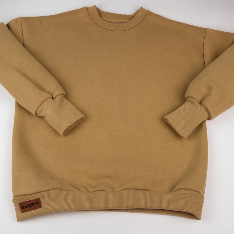 Bluza basic z grubej dresówki
