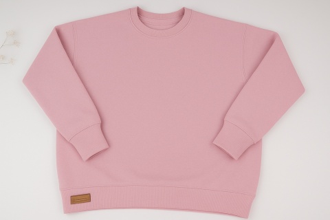 Bluza basic z grubej dresówki