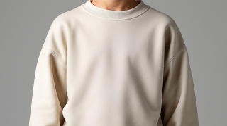 Bluza basic z grubej dresówki