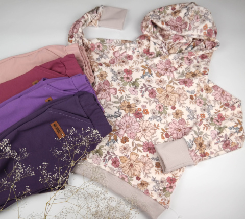 Bluza z weluru bawełnianego - różne kolory