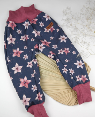 Spodnie softshell: Smocze kwiaty