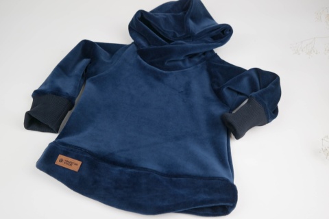 Bluza z weluru bawełnianego - różne kolory