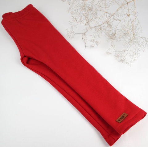 Legginsy z grubej dresówki