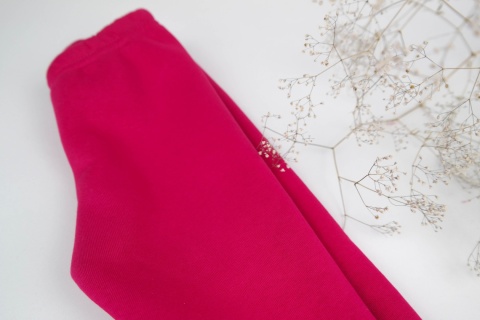 Legginsy z grubej dresówki